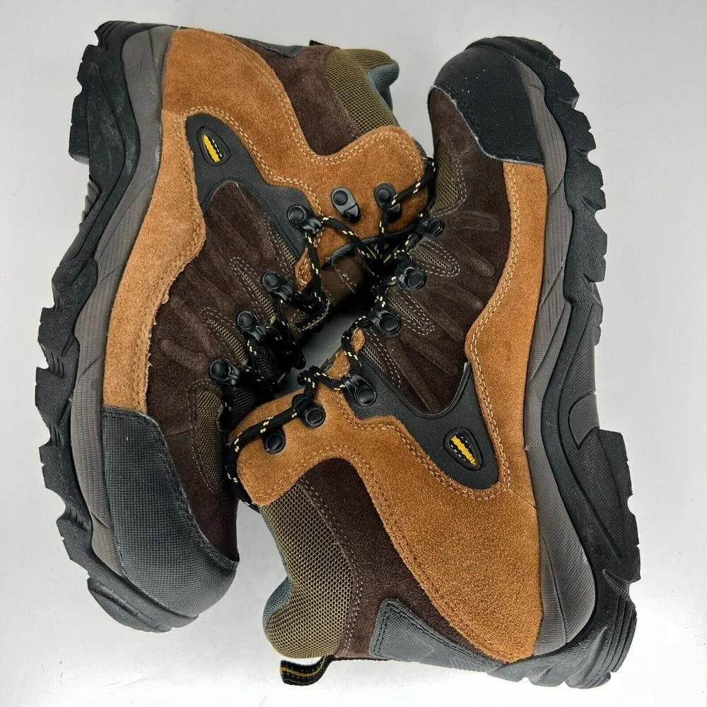 Work Master Mens DEV-7 Multicolor Mid Round Toe Lace Up Size 10.5M Hiking Boots